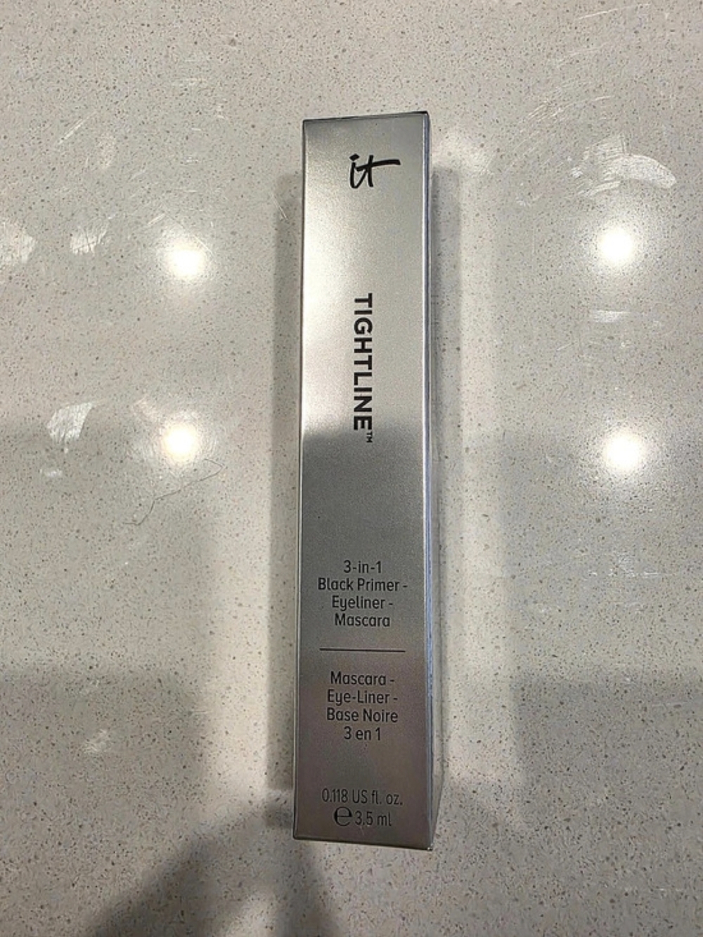 it Tightline 3-in-1 Black Primer Eyeliner Mascara Black NWT